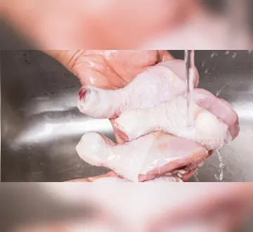 Imagem ilustrativa da imagem Lavar o frango antes de cozinhar pode matar; veja o porquê