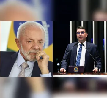 Imagem ilustrativa da imagem Datafolha: Lula venceria Flávio Bolsonaro com larga vantagem no 2° turno