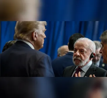 Imagem ilustrativa da imagem Lula diz que quer conversar com Trump sobre tensão entre EUA e Venezuela