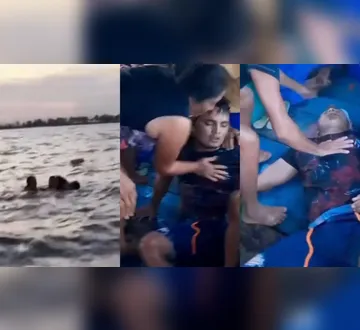 Imagem ilustrativa da imagem Barco naufraga e família é resgatada no rio Xingu, em Porto de Moz