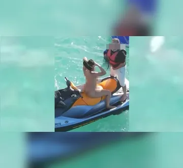 Imagem ilustrativa da imagem Casal é investigado após filmar sexo explícito em moto aquática