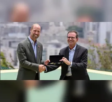 Imagem ilustrativa da imagem Príncipe William compartilha momentos no Rio de Janeiro: "Obrigado, Brasil!"