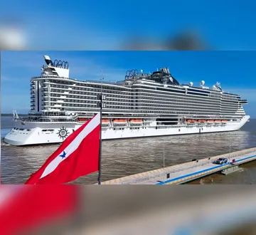 Imagem ilustrativa da imagem Veja os locais para fazer fotos dos navios de cruzeiro em Belém