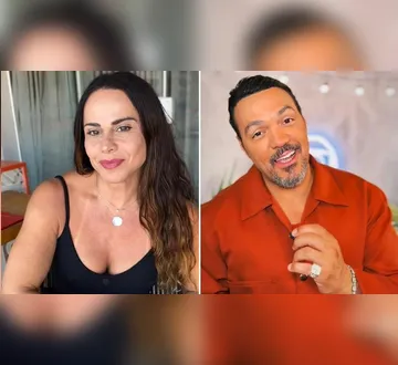 Imagem ilustrativa da imagem Viviane Araújo desabafa sobre reencontro com Belo