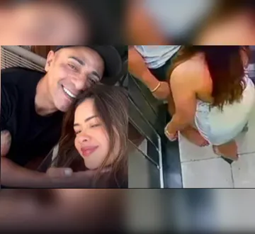 Imagem ilustrativa da imagem Vídeo mostra marido agredindo mulher que caiu do 10º andar