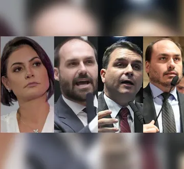 Imagem ilustrativa da imagem Michelle rompe silêncio e reage às críticas dos filhos de Bolsonaro