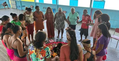 Imagem ilustrativa da imagem Projeto Sankofa conclui oficinas e reafirma memória quilombola no Pará