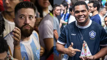 Imagem ilustrativa da notícia: Torcedores de Remo e Paysandu pedem ajuda à Virgem de Nazaré
