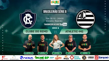 Imagem ilustrativa da notícia: Tem Jogo no DOL e na Clube: ouça Remo x Athletic-MG