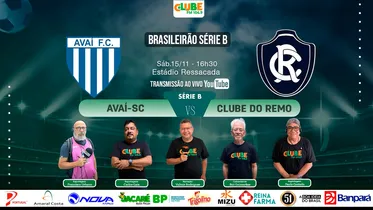 Imagem ilustrativa da notícia: TEM JOGO NO DOL E NA CLUBE: ouça as emoções de Avaí x Remo