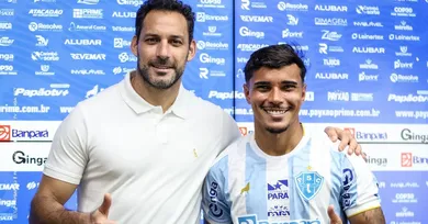 Imagem ilustrativa da notícia: Apresentado no Paysandu, Carlos Eduardo destaca: "é um sonho"