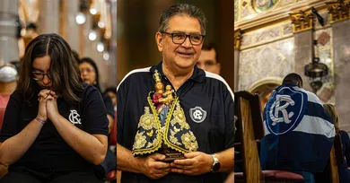Imagem ilustrativa da notícia: Clube do Remo celebra acesso à Série A com missa na Basílica