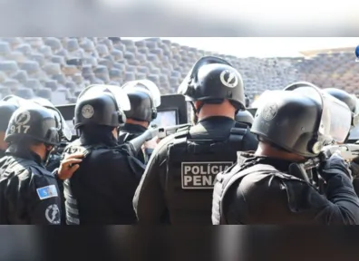 1.100 serão abertas para policiais penais do sexo masculino