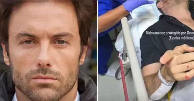 Dois anos após grave atropelamento, o ator sofreu novo acidente