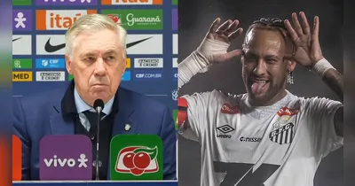 Ancelotti não garante convocação de Neymar para a Copa do Mundo de 2026 sem recuperação total