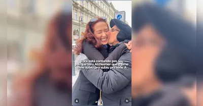 De pai para filha na comemoração do acesso azulino, direto da República Tcheca.