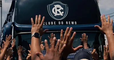Clube do Remo recebe apoio caloroso da torcida antes de viagem decisiva para a Série B