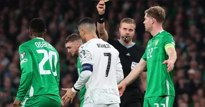 Cristiano Ronaldo expulso por agressão