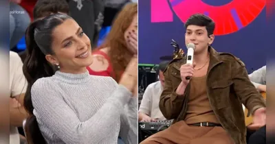 Jade Picon foi surpreendida com fala de Léo Foguete sobre ela.