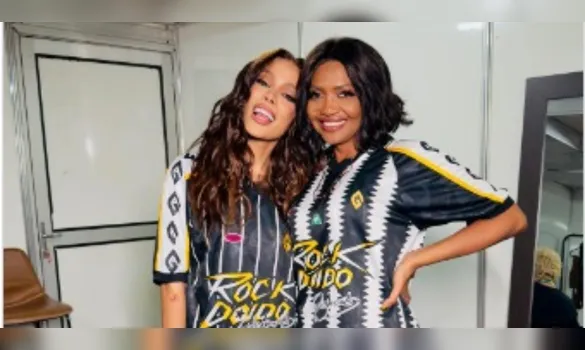 Imagem ilustrativa da imagem Anitta dança tecnomelody com Gaby Amarantos após show em Belém