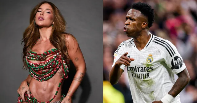 Imagem ilustrativa da notícia Virginia vai a estádio do time de Vini Jr. apos suposto affair