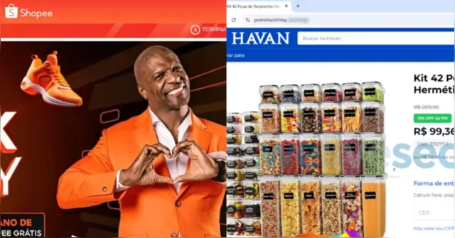 Imagem ilustrativa da notícia Golpistas criam lojas falsas para a Black Friday; veja como se proteger