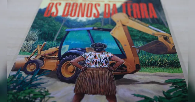 Imagem ilustrativa da notícia HQ 'Os Donos da Terra' une ancestralidade e denúncia política