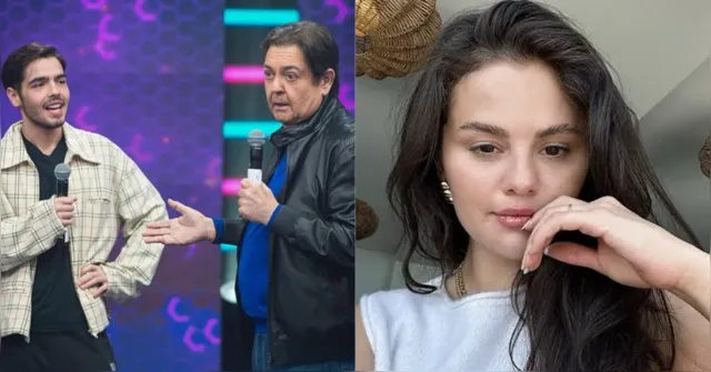Imagem ilustrativa da notícia 'Romance' de Faustão com Selena Gomez: João Silva entra no meme