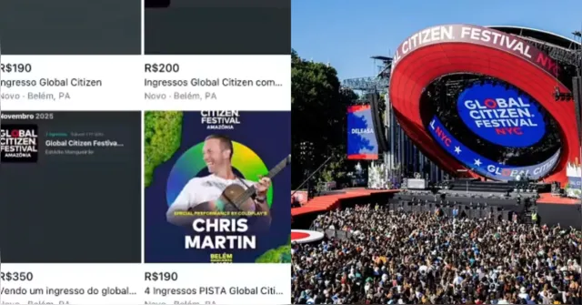 Imagem ilustrativa da notícia Ingressos do Global Citizen são vendidos ilegalmente na internet por até R$ 1 mil