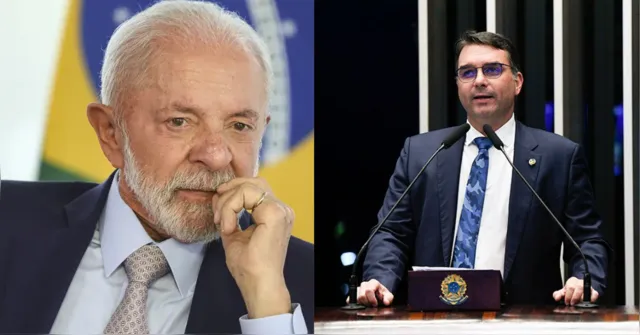 Imagem ilustrativa da notícia Datafolha: Lula venceria Flávio Bolsonaro com larga vantagem no 2° turno