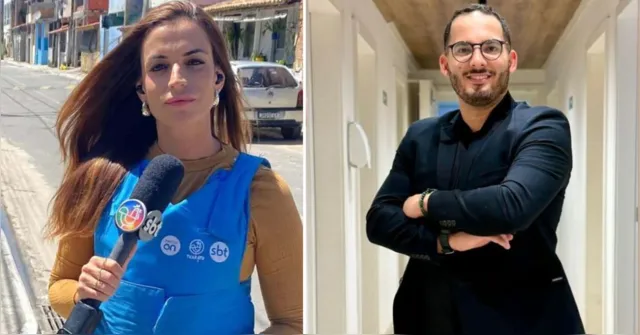 Imagem ilustrativa da notícia Repórter acusada de trair marido com diretor do SBT se pronuncia