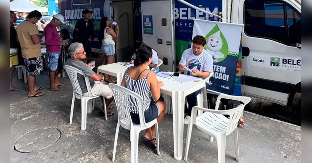 Imagem ilustrativa da notícia Belém tem vacinação, consultas e documentos neste sábado, 13