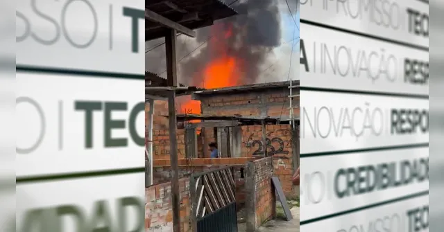 Imagem ilustrativa da notícia Um pessoa morre e casas são atingidas em Incêndio no bairro do Tapanã