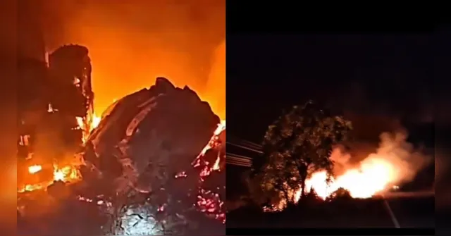 Imagem ilustrativa da notícia VÍDEO: Grave acidente é registrado na BR-010, em Aurora do Pará