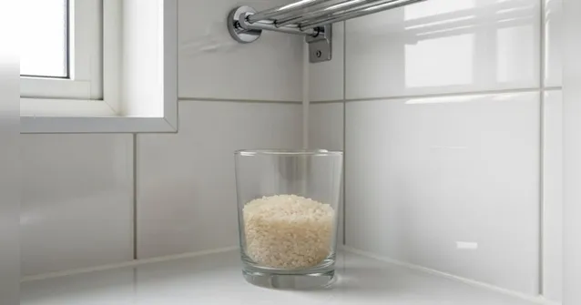 Imagem ilustrativa da notícia Colocar arroz cru no banheiro: para que serve e quais benefícios