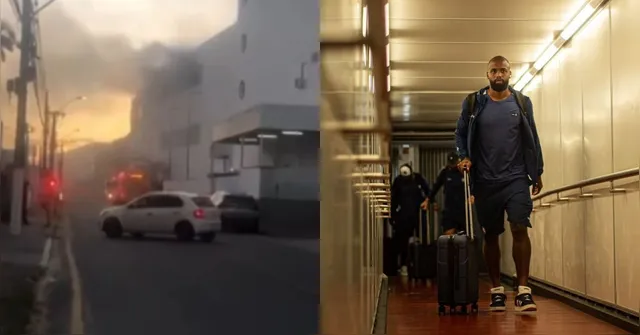 Imagem ilustrativa da notícia Princípio de incêndio em hotel assusta delegação do Remo 