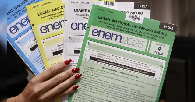 Imagem ilustrativa da notícia Enem 2025: candidatos do Pará fazem prova neste domingo (30)