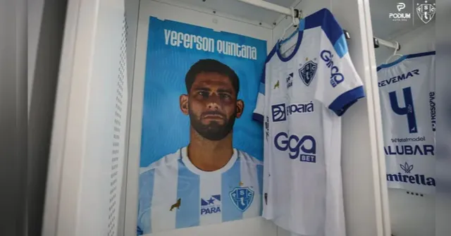 Imagem ilustrativa da notícia Contrato se aproxima do fim e Quintana diz: "obrigado, Paysandu!"