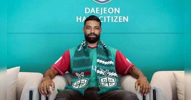 Imagem ilustrativa da notícia Após saída do Paysandu, Diogo Oliveira irá jogar na Coreia