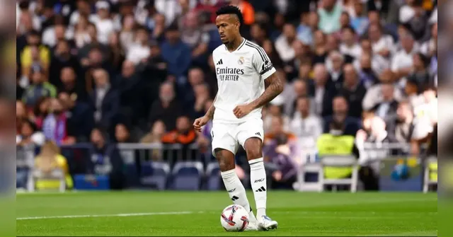 Imagem ilustrativa da notícia Militão sofre lesão grave no Real Madrid e vira dúvida para Copa 2026