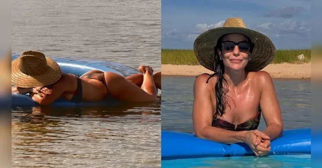 Imagem ilustrativa da notícia Ivete Sangalo exibe corpão de biquíni e ganha elogios; veja
