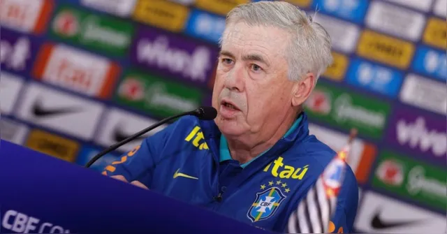 Imagem ilustrativa da notícia Sem Neymar, Vini e Rodrygo, Ancelotti anuncia lista da Seleção