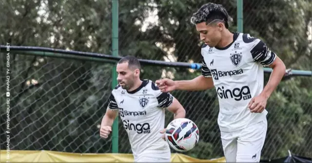 Imagem ilustrativa da notícia Recuperado, Dudu Vieira retorna ao Paysandu diante do CRB
