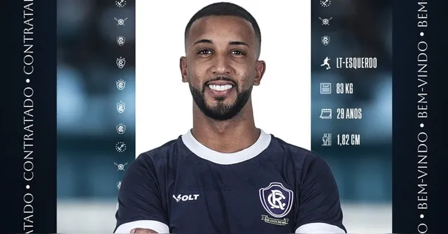 Imagem ilustrativa da notícia Sem jogar desde 2024, lateral Jorge é confirmado pelo Remo