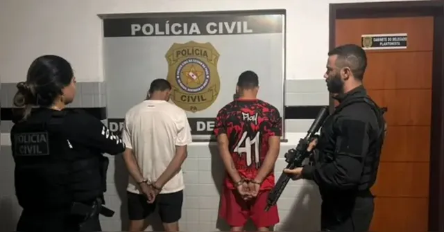 Imagem ilustrativa da notícia Dupla é presa em Bragança após assalto em loja de celulares