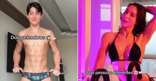 Imagem ilustrativa da notícia Bella Longuinho exibe mudanças um ano após transição de gênero