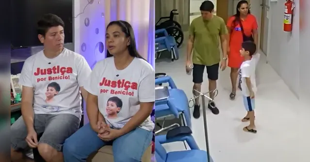 Imagem ilustrativa da notícia Pai de Benício pede 'perdão' ao filho após erro fatal em hospital