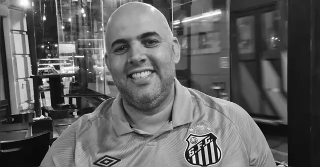 Imagem ilustrativa da notícia Narrador morre aos 42 anos após transmitir vitória do Santos