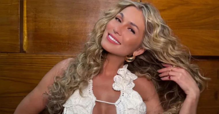 Imagem ilustrativa da notícia Vídeo: Lívia Andrade é cortada por Huck e gera climão