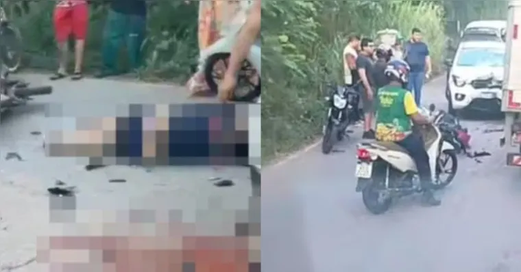 Imagem ilustrativa da notícia Motociclista morre em acidente na estrada da Ceasa, em Belém